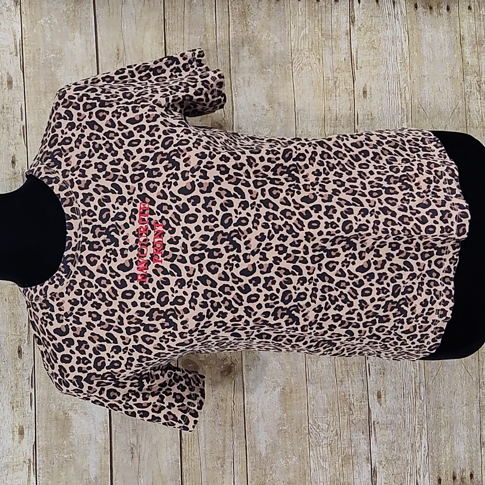 Zara Favorite Print Leopard Print Tee
